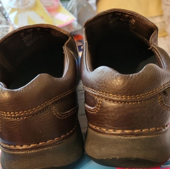 Hush Puppies Moyen Brown slip on US 10 Leather LunarII - Picture 14 of 16